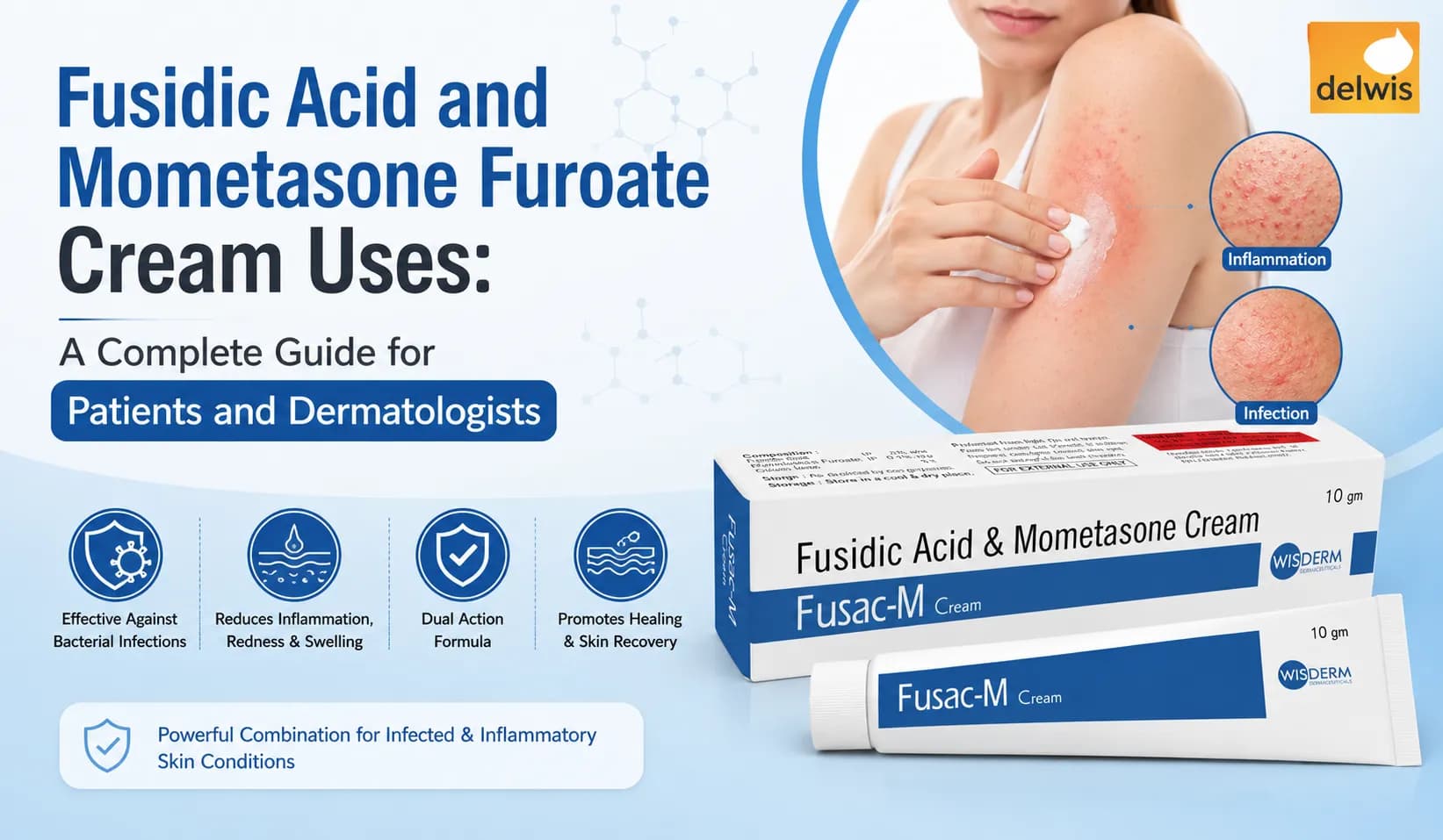 Fusidic Acid and Mometasone Furoate Cream Uses A Complete Guide for Patients and Dermatologists