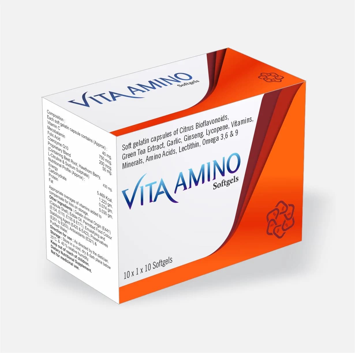 Vita Amino Softgel 3D PACK