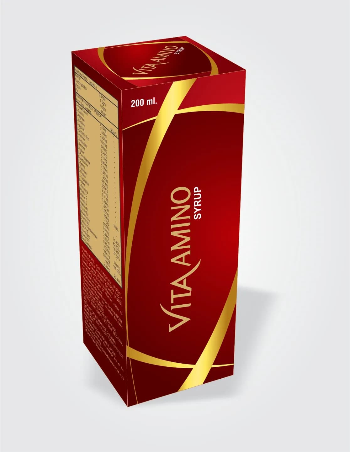 Vita Amino Syrup 3D PACK