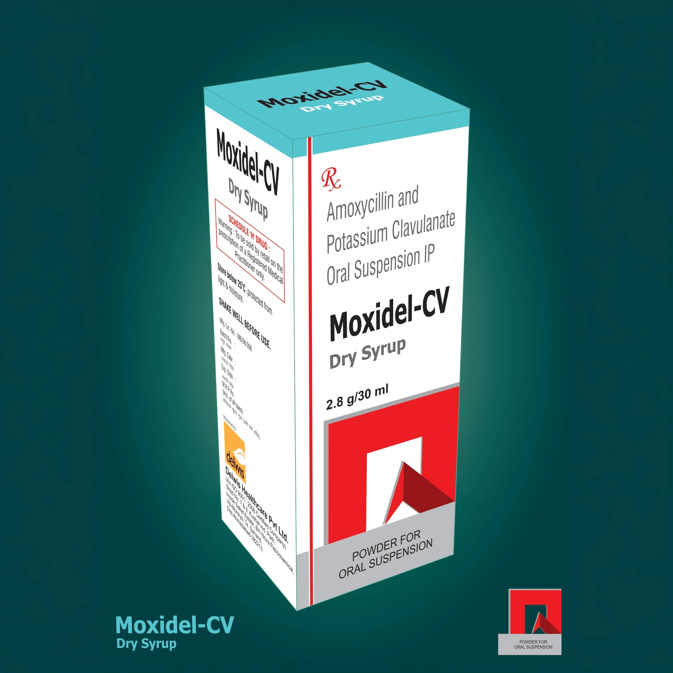 Moxidel-CV DRY SYRUP