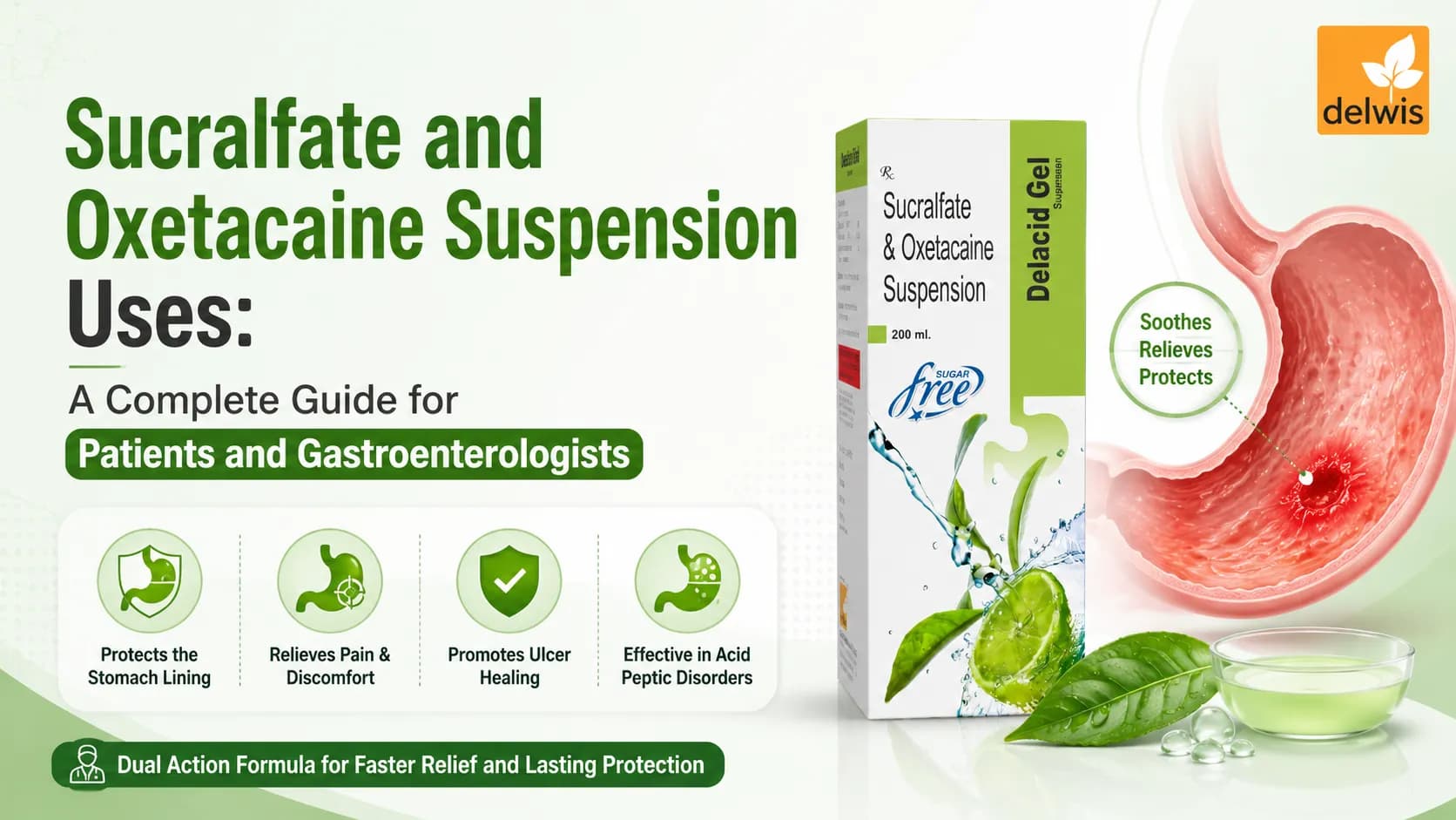 Sucralfate and Oxetacaine Suspension Uses Sucralfate and Oxetacaine Suspension Uses
