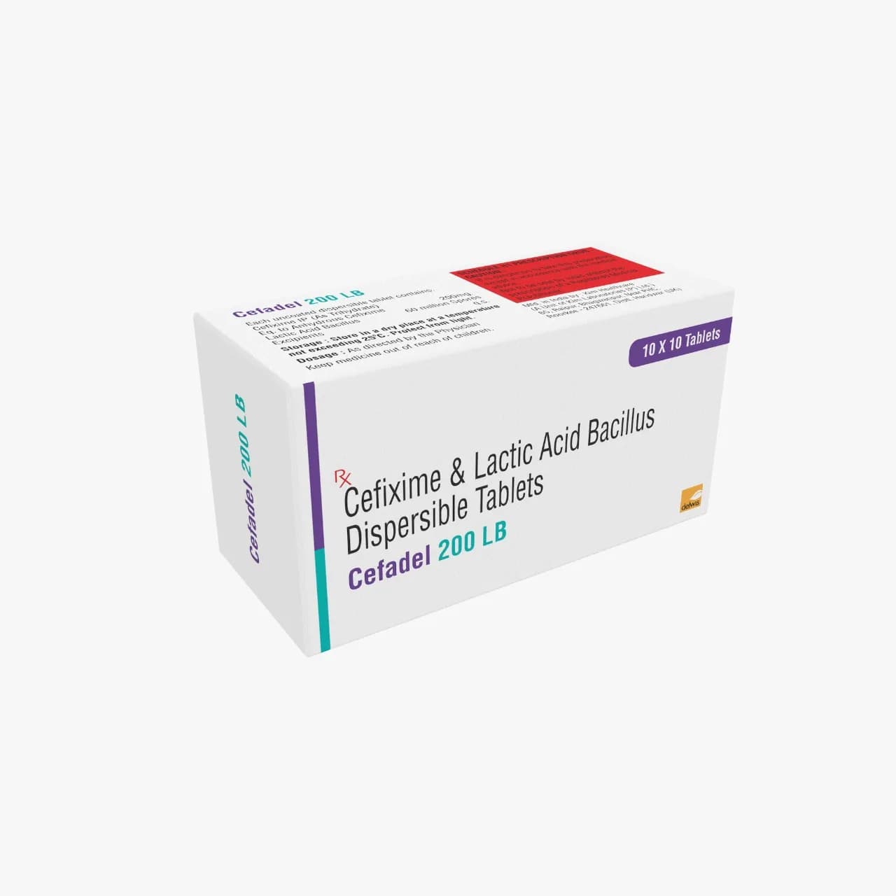 Cefadel 200 LB Cefadel 200 LB – Cefixime 200mg with Lactic Acid Bacillus Tablet | Uses & Details